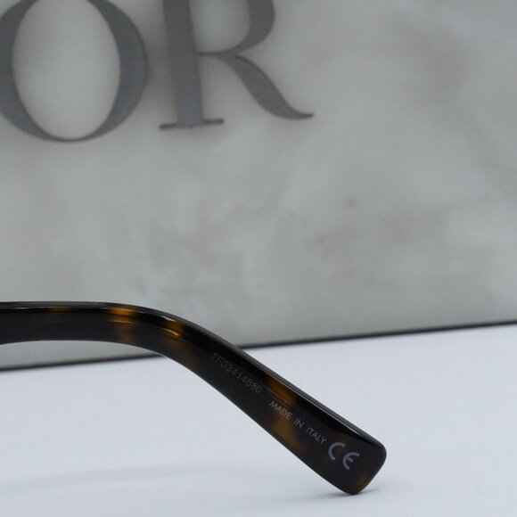 FINAL PRICE NEW DIOR DiorBlacksuitO RF 2000 HAVANA EYEGLASSES - Picture 4 of 8